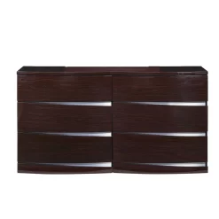 Aurora Wenge Dresser - Global Furniture USAAURORA-WENGE-DR