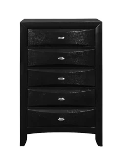 Chest In Black - Global Furniture USA LINDA(FD0011B)-BL-CH (M)