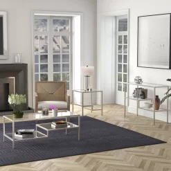 Lovett 42" Satin Nickel Console Table - Hudson & Canal AT0846 -Home Haven Deals 236 at0846 i