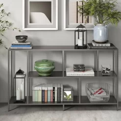 Winthrop 52" Gunmetal Gray Console Table - Hudson & Canal AT0915 -Home Haven Deals 236 at0915 h