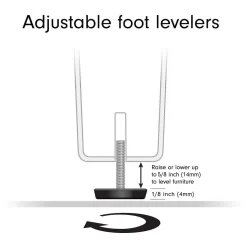 Fionn 55" Wide Rectangular Console Table With Faux Marble Top In Blackened Bronze - Hudson And Canal AT1540 -Home Haven Deals 236 at1540 10