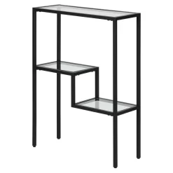 Lovett 22'' Wide Rectangular Console Table In Blackened Bronze - Hudson & Canal AT1703 -Home Haven Deals 236 at1703 7