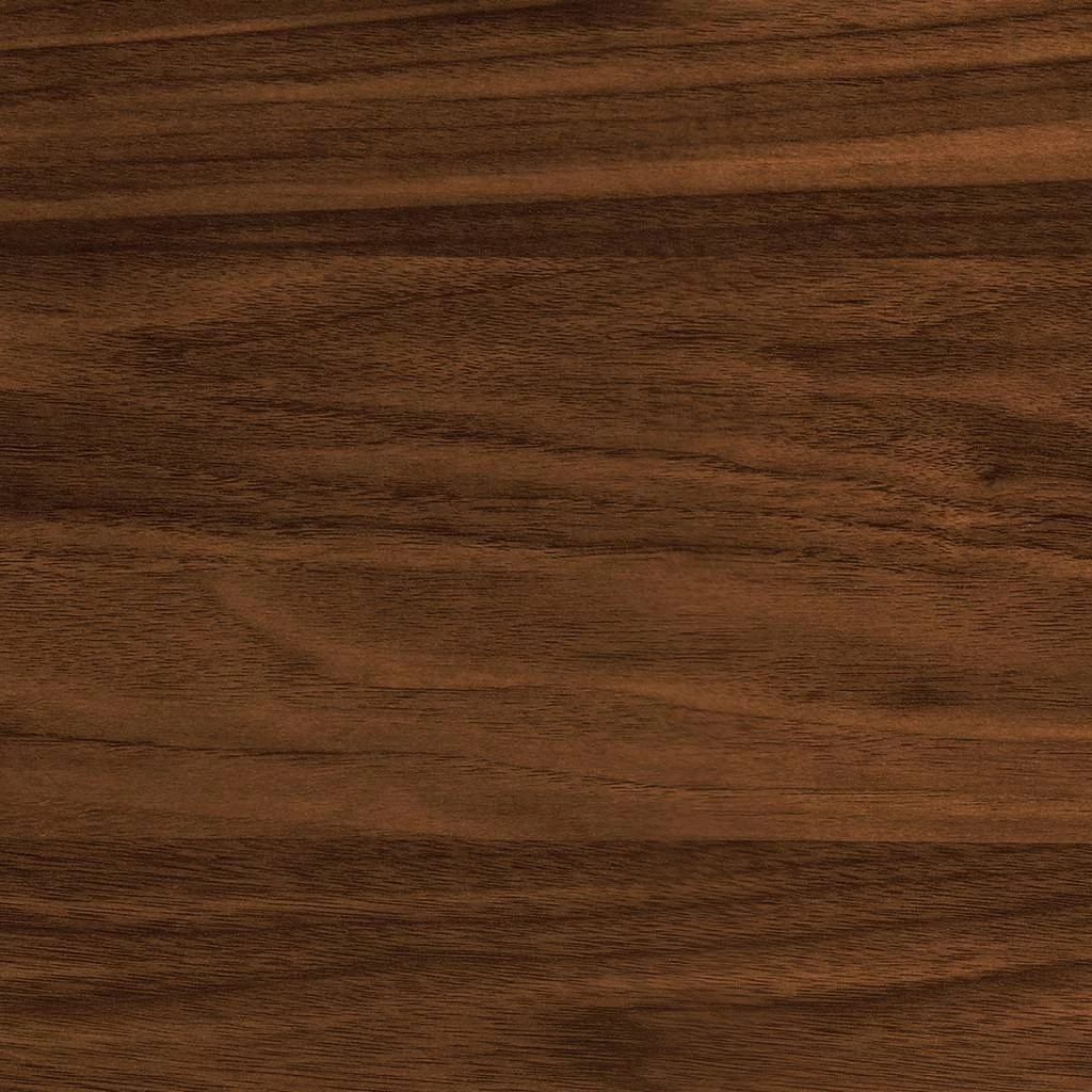 Otto Brass Finish Side Table With Walnut Shelf - Hudson & Canal ST0275 7 Otto Brass Finish Side Table With Walnut Shelf - Hudson & Canal ST0275 - Image 7