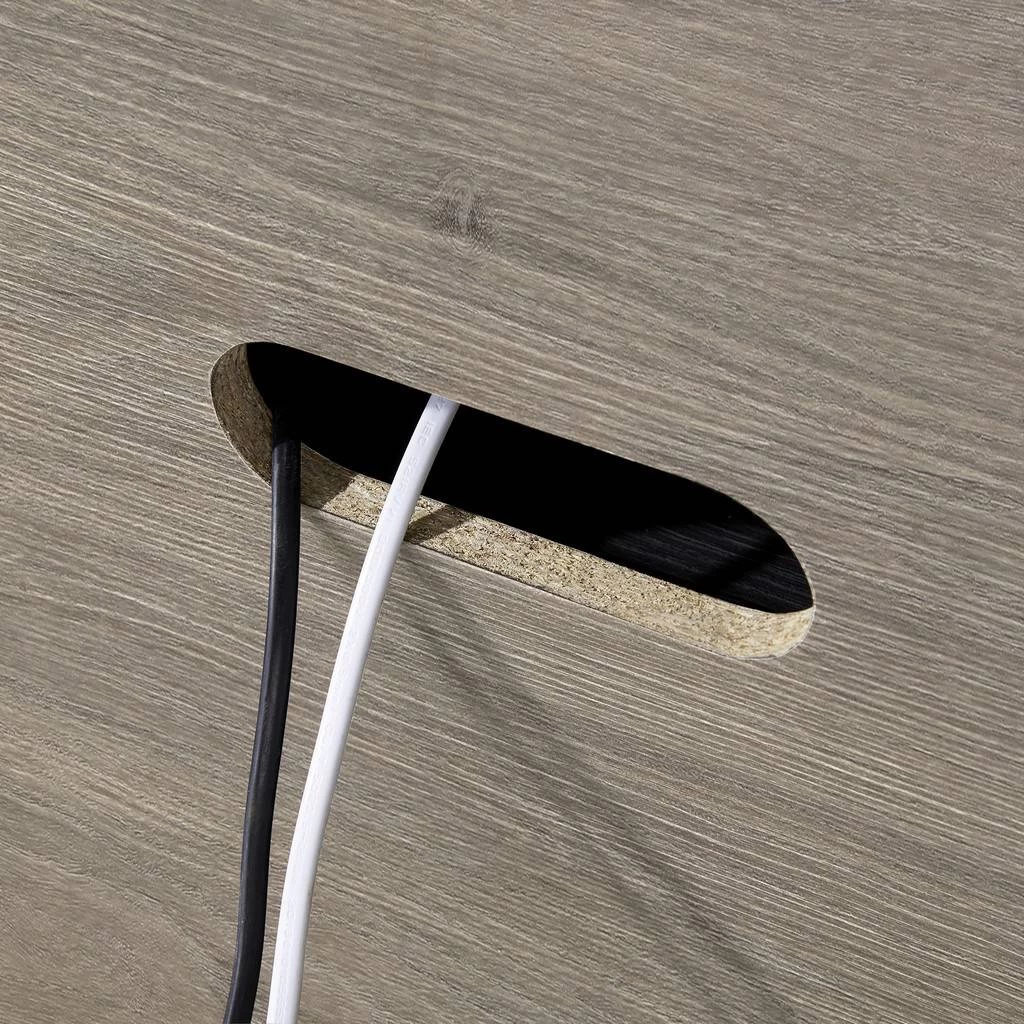 Quincy Rectangular TV Stand For TV's Up To 65" In Antiqued Gray - Hudson And Canal TV1362 10 Quincy Rectangular TV Stand For TV's Up To 65" In Antiqued Gray - Hudson And Canal TV1362 - Image 10