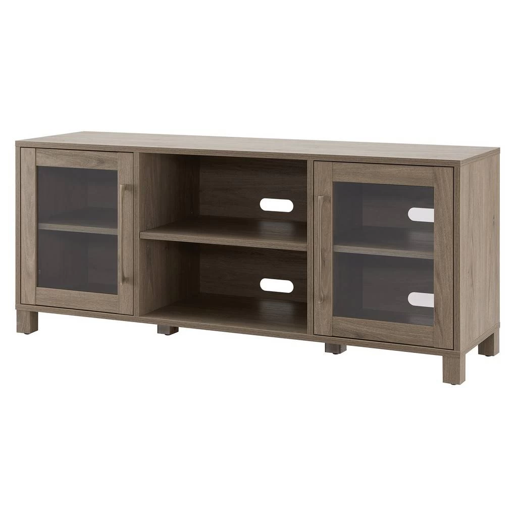 Quincy Rectangular TV Stand For TV's Up To 65" In Antiqued Gray - Hudson And Canal TV1362 7 Quincy Rectangular TV Stand For TV's Up To 65" In Antiqued Gray - Hudson And Canal TV1362 - Image 7