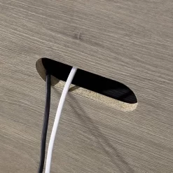 Quincy Rectangular TV Stand With Log Fireplace For TV's Up To 65" In Antiqued Gray Oak - Hudson And Canal TV1416 -Home Haven Deals 236 tv1416 11