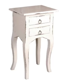 Sunset Trading Cottage Table In Distressed White - Sunset Trading CC-TAB1793LD-AW