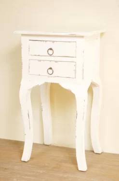 Sunset Trading Cottage Table In Distressed White - Sunset Trading CC-TAB1793LD-AW -Home Haven Deals 237 cc tab1793ld aw 4