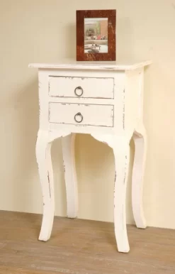 Sunset Trading Cottage Table In Distressed White - Sunset Trading CC-TAB1793LD-AW -Home Haven Deals 237 cc tab1793ld aw 5