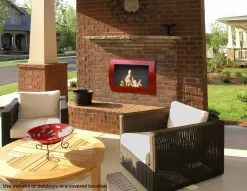 Anywhere Fireplace Indoor Wall Mount Fireplace - Chelsea (Red) Model - Anywhere Fireplace 90212