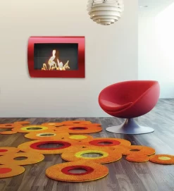 Anywhere Fireplace Indoor Wall Mount Fireplace - Chelsea (Red) Model - Anywhere Fireplace 90212 -Home Haven Deals 245 90212 3