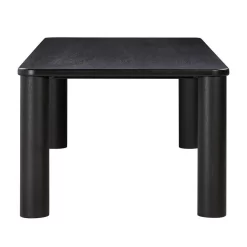 Akola Black Oak Rectangular Dining Table - TOV-D54247 -Home Haven Deals 259 tov d54247 3