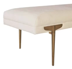Brno White Waived Velvet Bench - TOV Furniture TOV-OC6207 -Home Haven Deals 259 tov oc6207 3