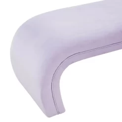 Kenya Lavender Velvet Bench - TOV-OC68348 9 Kenya Lavender Velvet Bench - TOV-OC68348 -Home Haven Deals 259 tov oc68348 4