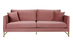 Massi Rose Velvet Sofa - TOV Furniture TOV-S6165