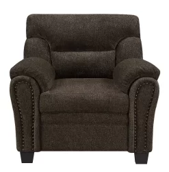 Clementine Casual Brown Chair - Coaster 506573 7 Clementine Casual Brown Chair - Coaster 506573 -Home Haven Deals 26 506573 2