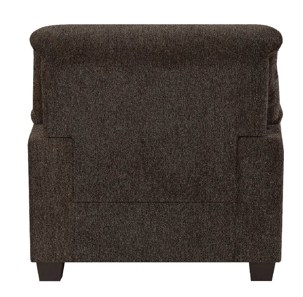 Clementine Casual Brown Chair - Coaster 506573 5 Clementine Casual Brown Chair - Coaster 506573 - Image 5