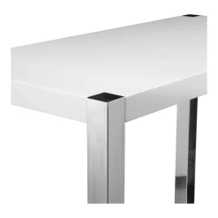 RIVA BAR TABLE WHITE - Moe's Home Collection ER-1080-18-0 -Home Haven Deals 265 er 1080 18 02