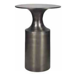 Rassa Polished Zinc Accent Table - Moe's Home Collection FI-1105-54