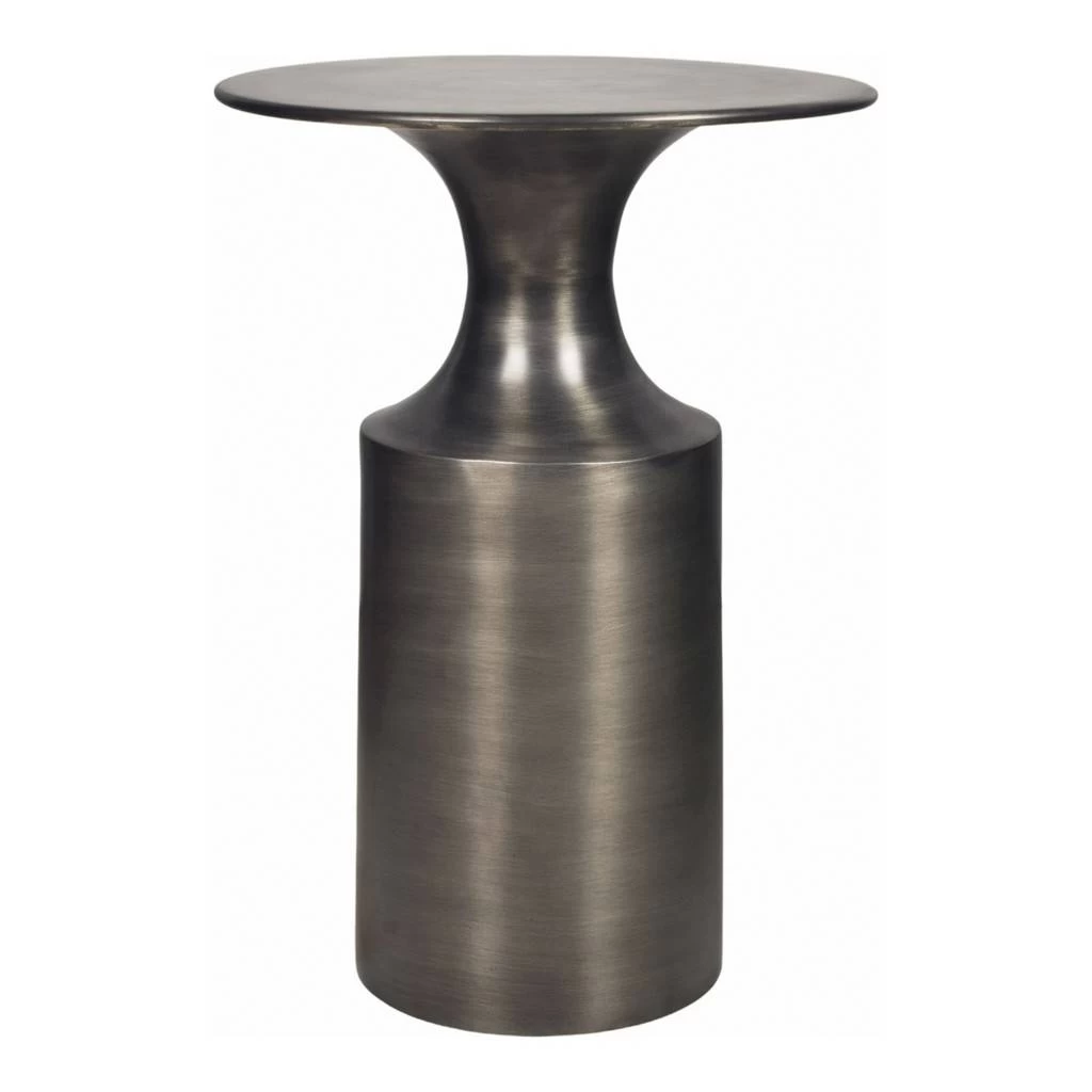Rassa Polished Zinc Accent Table - Moe's Home Collection FI-1105-54 1 Rassa Polished Zinc Accent Table - Moe's Home Collection FI-1105-54