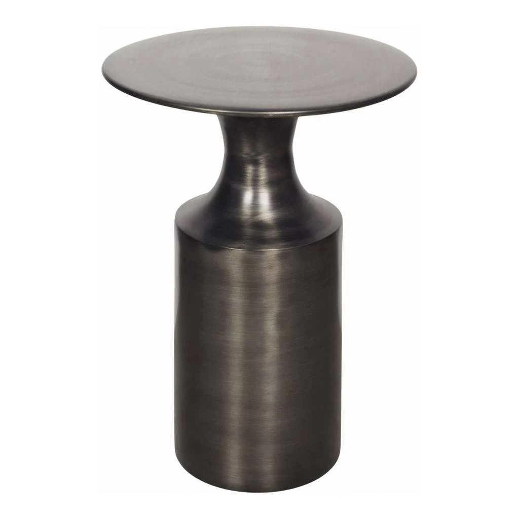 Rassa Polished Zinc Accent Table - Moe's Home Collection FI-1105-54 2 Rassa Polished Zinc Accent Table - Moe's Home Collection FI-1105-54 - Image 2