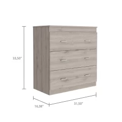 Dove Three Drawer Dresser - FM Furniture FM6737CZB -Home Haven Deals 267 fm6737czb 3 scaled