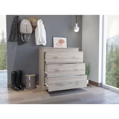 Dove Three Drawer Dresser - FM Furniture FM6737CZB -Home Haven Deals 267 fm6737czb 5