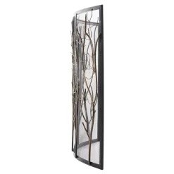 Juniper + Ivory Grayson Lane 33 In. X 39 In. Eclectic Fireplace Screen Brass Metal - Juniper + Ivory 44544 -Home Haven Deals 268 44544 7