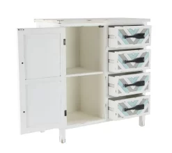 Juniper + Ivory 31 In. X 33 In. Coastal Chest White Wood - Juniper + Ivory 45855 -Home Haven Deals 268 45855 10