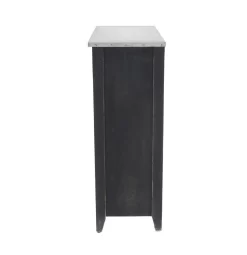 Juniper + Ivory Grayson Lane 36 In. X 32 In. Farmhouse Wine Storage Black Wood - Juniper + Ivory 45894 13 Juniper + Ivory Grayson Lane 36 In. X 32 In. Farmhouse Wine Storage Black Wood - Juniper + Ivory 45894 -Home Haven Deals 268 45894 10