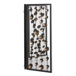 Juniper + Ivory Grayson Lane 32 In. X 56 In. Modern Fireplace Screen Gold Metal - Juniper + Ivory 46269 -Home Haven Deals 268 46269 7