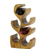 Juniper + Ivory 20 In. X 10 In. Rustic Wine Holder Rack Brown Wood - Juniper + Ivory 66073