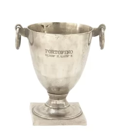 Juniper + Ivory 18 In. X 16 In. Contemporary Wine Holder Cooler Silver Metal - Juniper + Ivory 68888