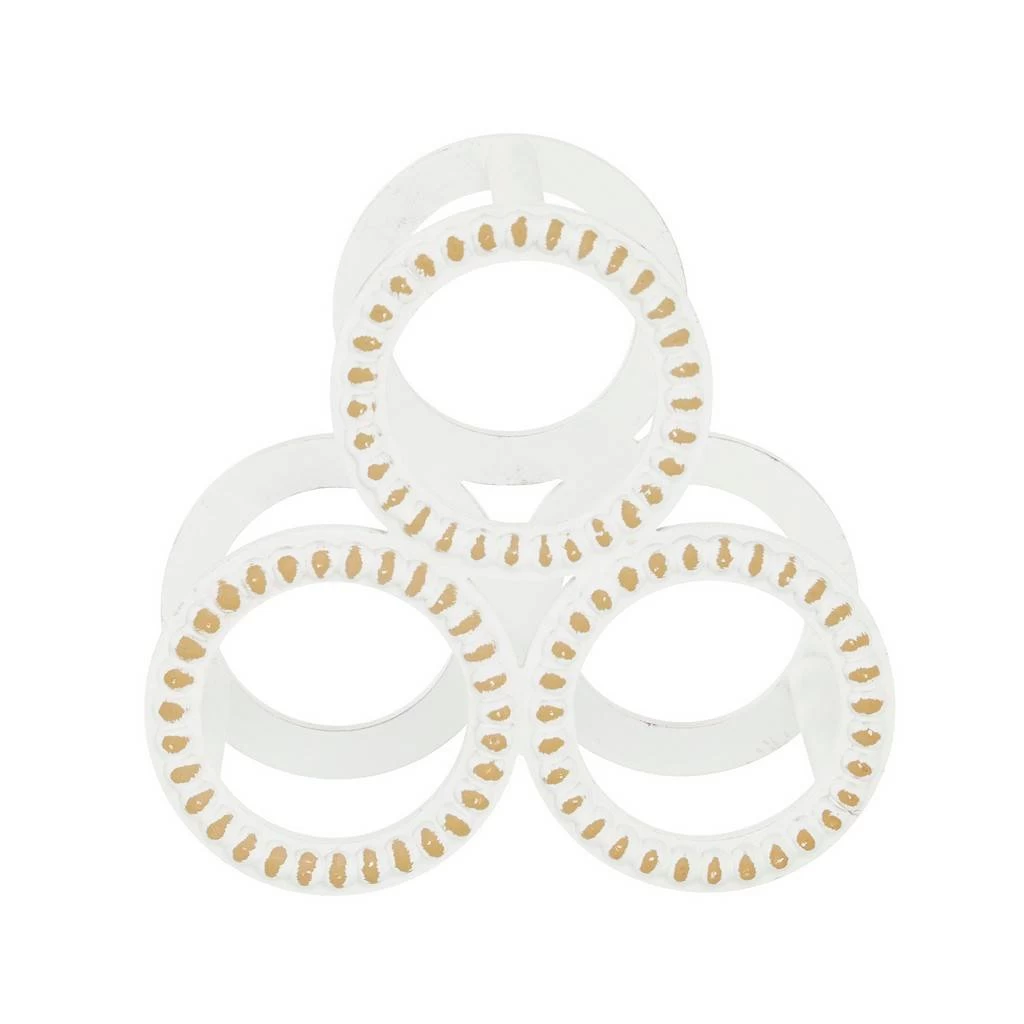 Juniper + Ivory 11 In. X 11 In. Farmhouse Wine Rack White Wood - Juniper + Ivory 77893 5 Juniper + Ivory 11 In. X 11 In. Farmhouse Wine Rack White Wood - Juniper + Ivory 77893 - Image 5