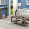 Winston Coffee Table In Driftwood - Convenience Concepts 121282DFTW