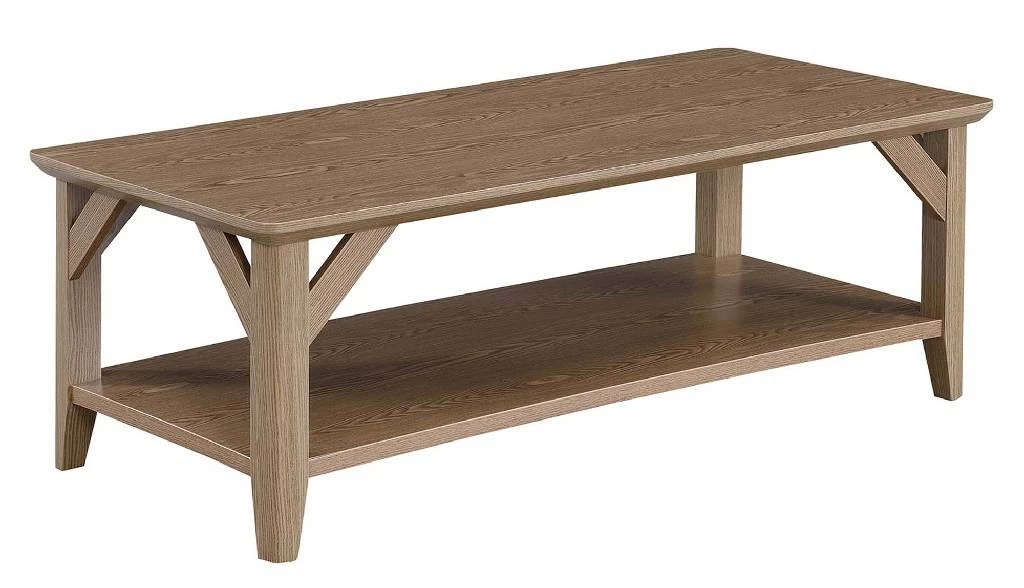 Winston Coffee Table In Driftwood - Convenience Concepts 121282DFTW 3 Winston Coffee Table In Driftwood - Convenience Concepts 121282DFTW - Image 3