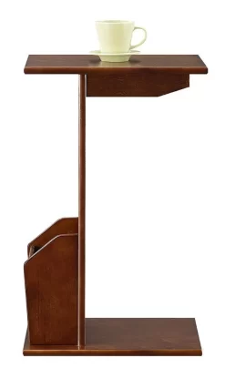 Designs2Go Abby Magazine C End Table In Espresso - Convenience Concepts 7103022ES -Home Haven Deals 27 7103022es 3