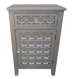 30 Inch H Grey Wooden Console Table- Jeco Wholesale F-SF021