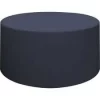 HPFI 1536 Round Ottoman - 18" X 36" - Material: Polyurethane Upholstery, Hardwood Base, Foam, Polycarbonate Upholstery, Polyester Resin Upholstery, Polyester Upholstery, Cotton Back - Finish: Nautical Upholstery - HPT1536STP74