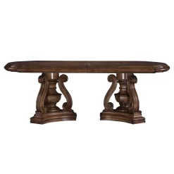 San Mateo Double Pedestal Dining Table - Home Meridian 662-DR-K1