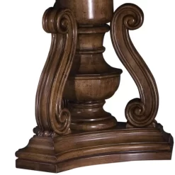 San Mateo Double Pedestal Dining Table - Home Meridian 662-DR-K1 -Home Haven Deals 281 662 dr k1 3