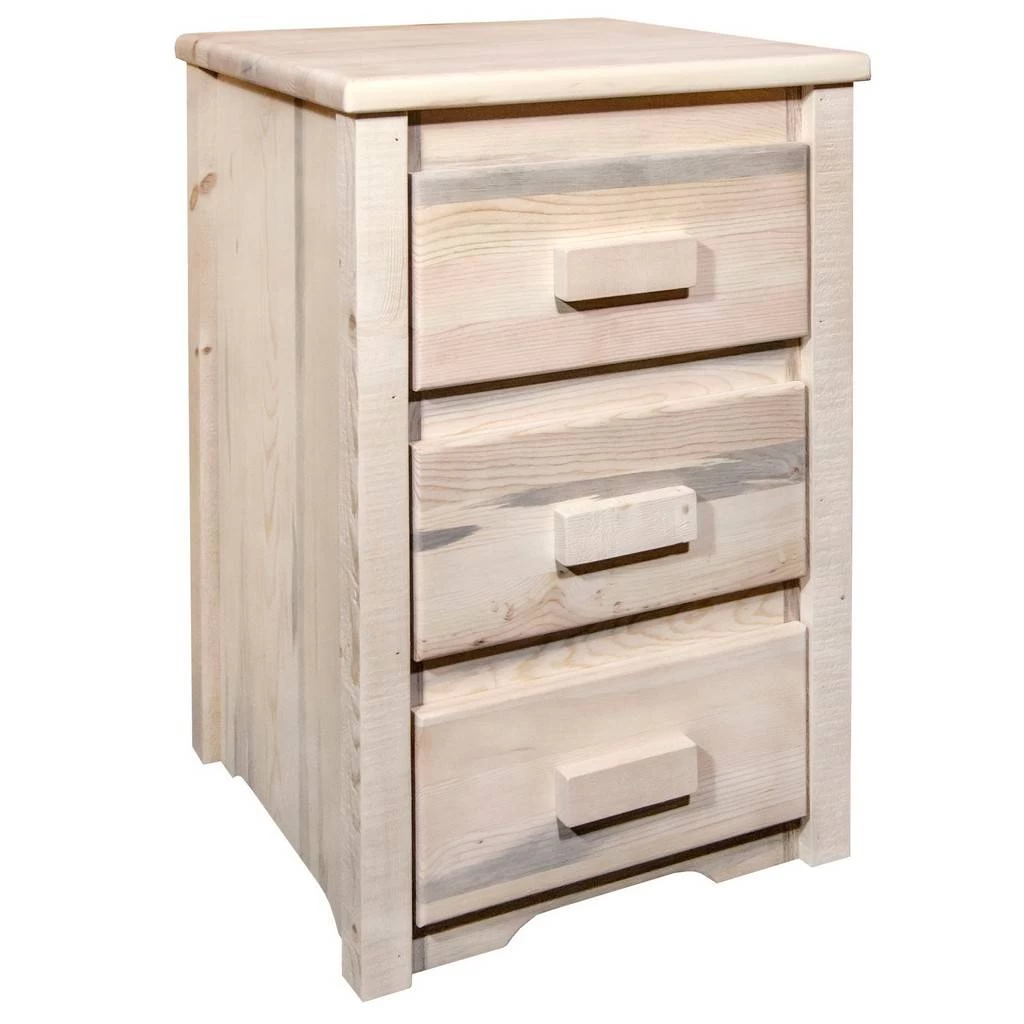 Homestead Collection Nightstand With 3 Drawers - Montana Woodworks MWHCN3D 1 Homestead Collection Nightstand With 3 Drawers - Montana Woodworks MWHCN3D