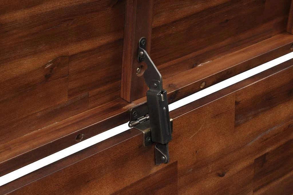 Broadmore 46" Acacia Wood Storage Trunk - Belmont Home 10421TR 3 Broadmore 46" Acacia Wood Storage Trunk - Belmont Home 10421TR - Image 3