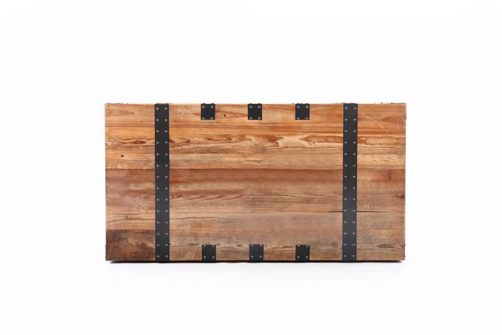 Brenton Natural Reclaimed Wood 41" Trunk Table - Belmont Home 5110TR 9 Brenton Natural Reclaimed Wood 41" Trunk Table - Belmont Home 5110TR - Image 9