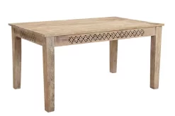 Olivar Carved Dining Table, 59"