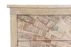 Melvin Ray 6-Drawer Dresser With Distressed Whitewash -Home Haven Deals 311 700504 5