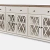 Aurora Hills Country Wire-Brushed 6 Door Accent Chest - Jofran 1998-86