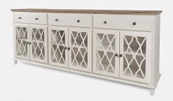 Aurora Hills Country Wire-Brushed 6 Door Accent Chest - Jofran 1998-86