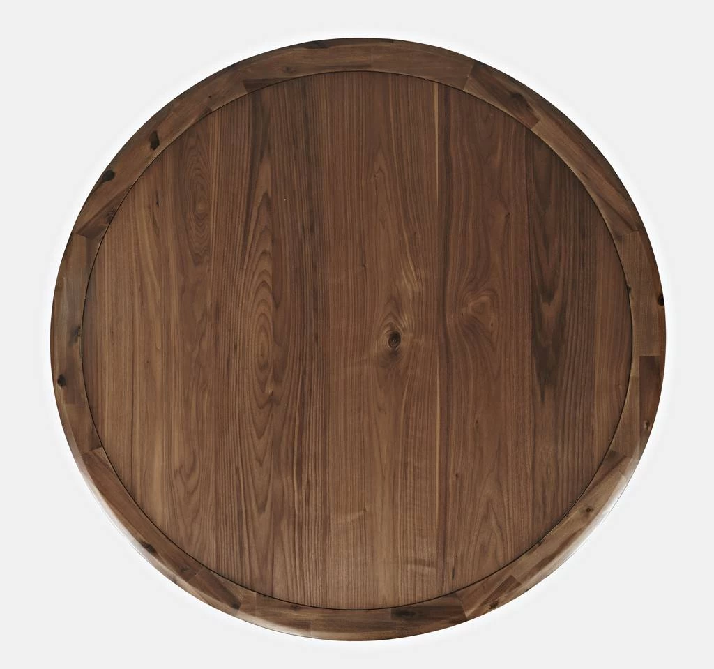 Nash Mid-Century Modern 50" Round Pedestal Dining Table - Jofran 2271-NASH50BTW 6 Nash Mid-Century Modern 50" Round Pedestal Dining Table - Jofran 2271-NASH50BTW - Image 6