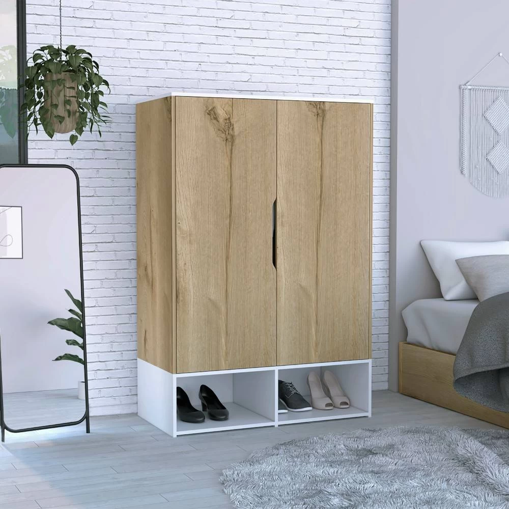 Bamboo Armoire - Depot E-Shop DE-CDB7136 1 Bamboo Armoire - Depot E-Shop DE-CDB7136